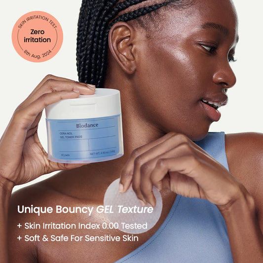 Cera-nol Gel Toner Pads - 60 Pads-Biodance-Noura Skincare