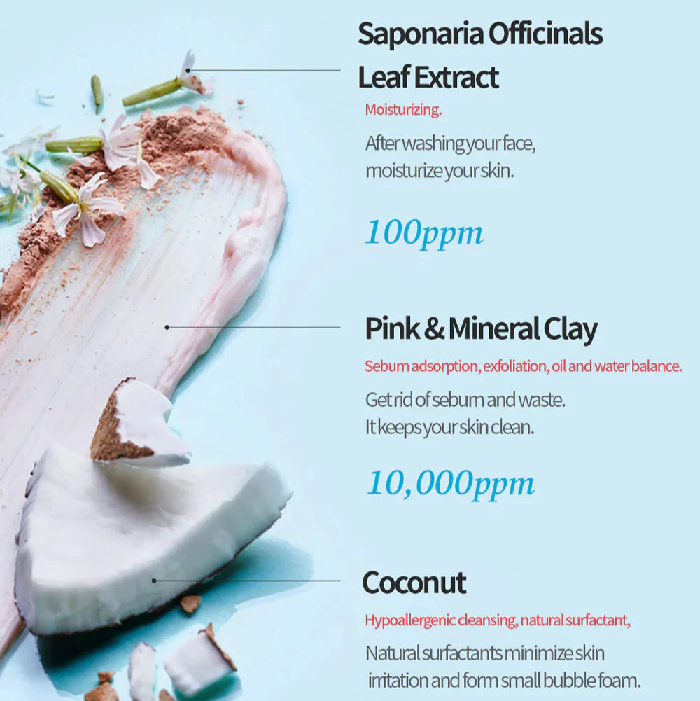 Coconut Clay Cleansing Foam - 150ml-Tocobo-Noura Skincare