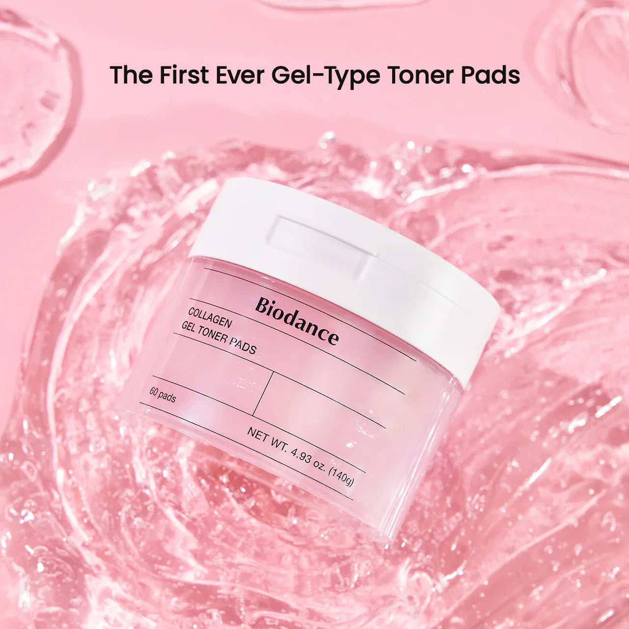 Collagen Gel Toner Pads - 60 Pads-Biodance-Noura Skincare