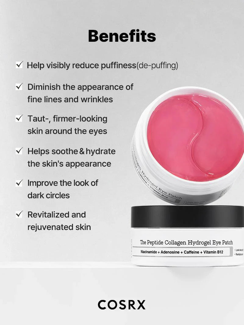 The Peptide Collagen Hydrogel Eye Patch - 60 Patches