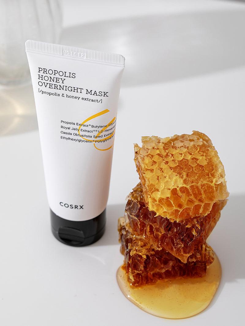Full Fit Propolis Honey Overnight Mask - 60ml-CosRX-Noura Skincare