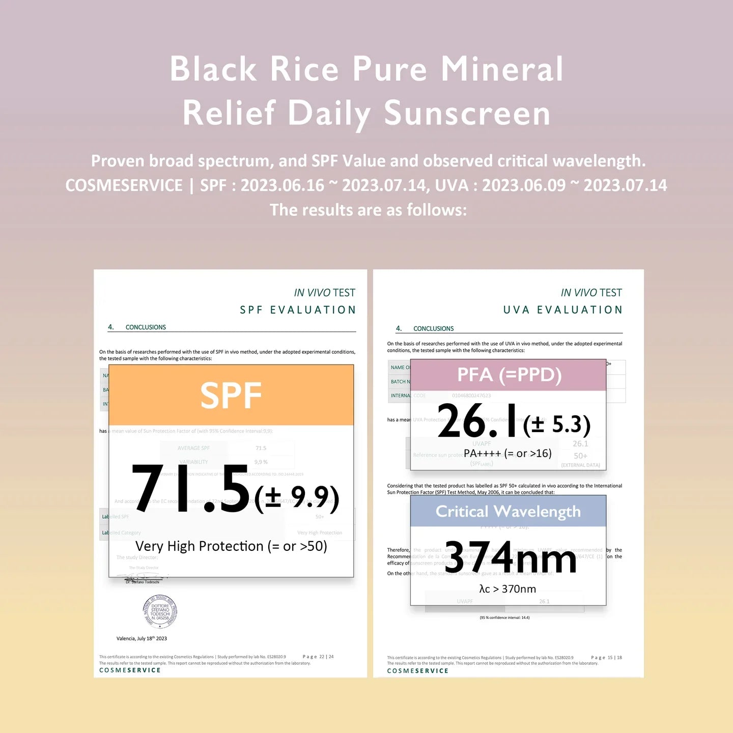 Black Rice Pure Mineral Relief Daily Sunscreen - 50ml
