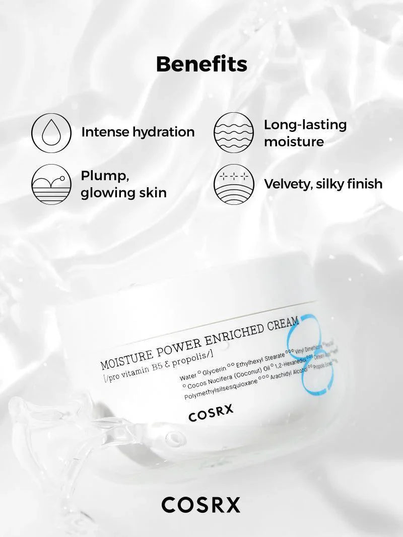 Hydrium Moisture Power Enriched Cream - 50ml-CosRX-Noura Skincare