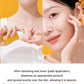 Model using Celimax brightening serum for glass skin Noura Skincare