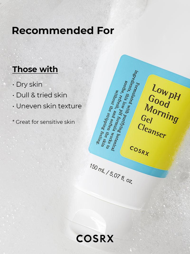 Low pH Good Morning Gel Cleanser - 150ml-CosRX-Noura Skincare