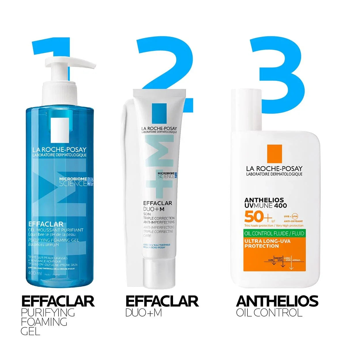 Effaclar Duo+M Anti-Blemish Corrective Gel Moisturiser for Oily, Blemish-Prone Skin - 40ml-La Roche-Posay-Noura Skincare