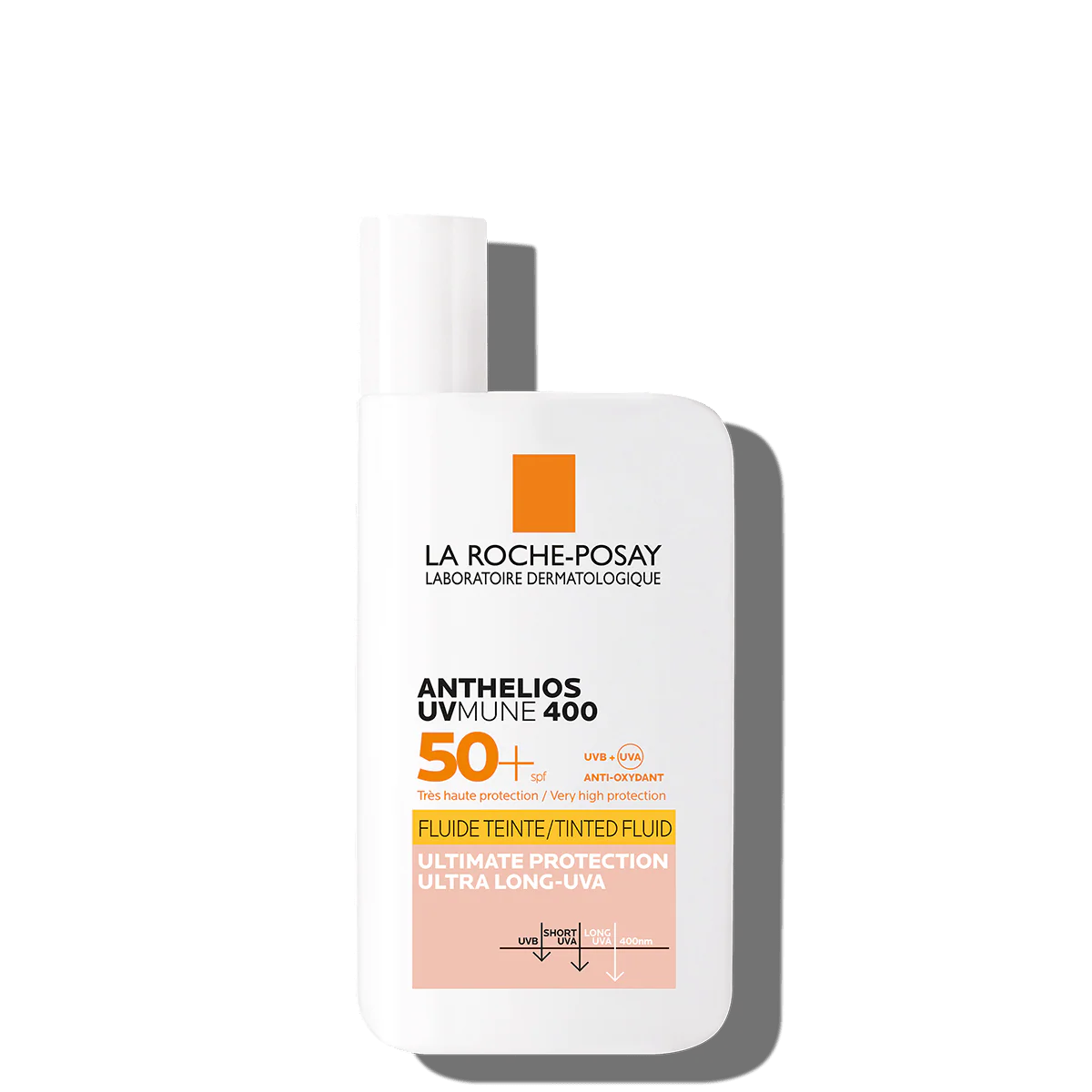 Anthelios UVMune 400 Invisible Fluid Tinted SPF50+ - 50ml-La Roche-Posay-Noura Skincare