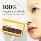 Medicube face mask packaging with a close-up of a person's face, highlighting the product's features.