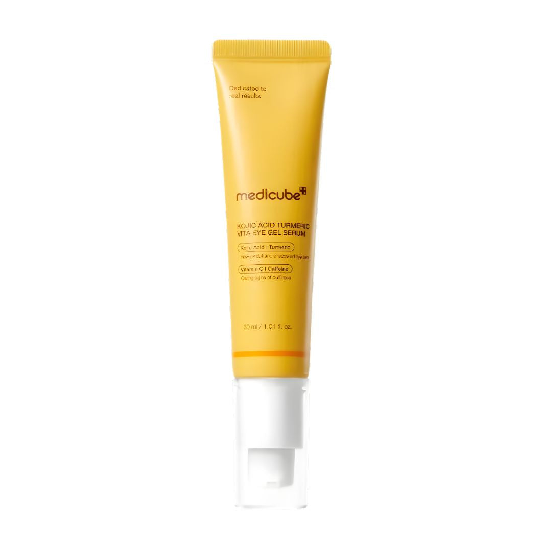 Medicube Kojic Acid Turmeric Vita Eye Gel Serum tube