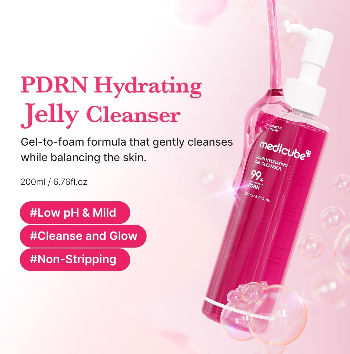 PDRN Hydrating Gel Cleanser - 200ml