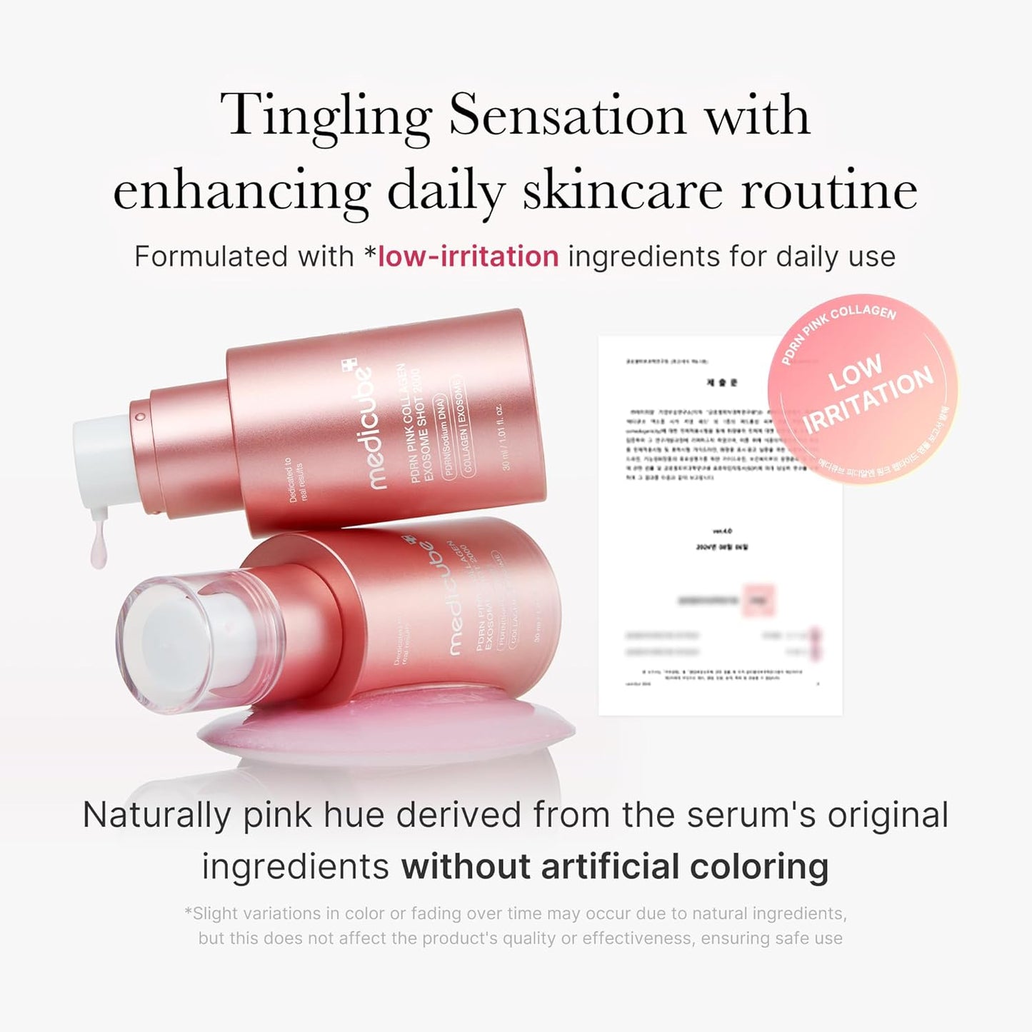 Bottle and packaging image of Medicube Collagen Exosome Shot serum.
