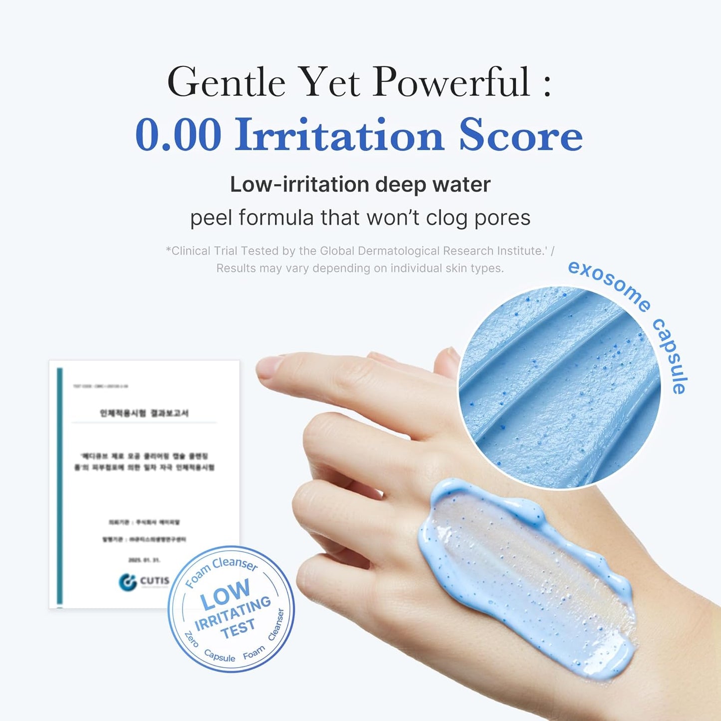 Zero Pore SA Clear Capsule Cleansing Foam - 120g