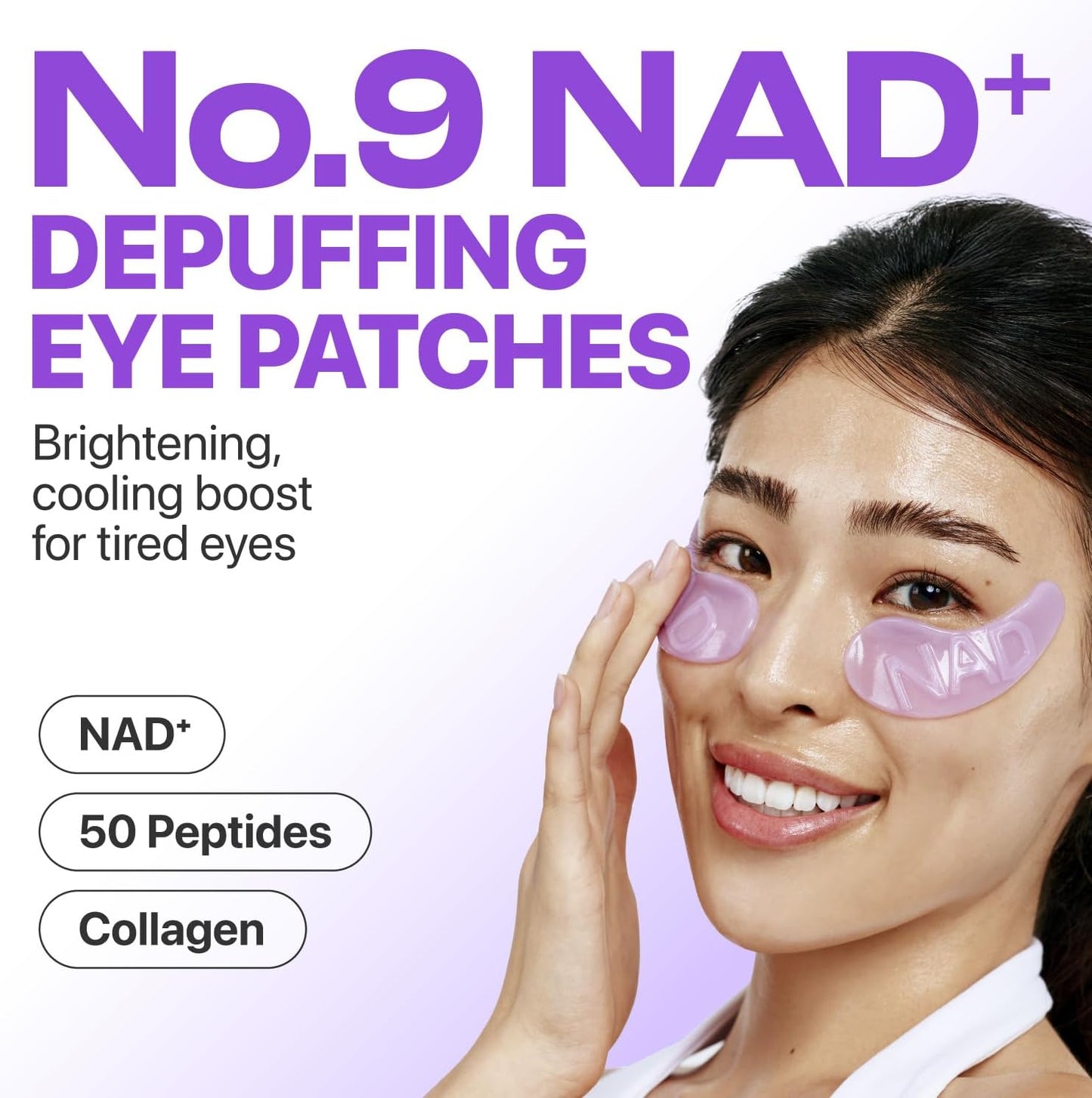 NAD+ Collagen Under Eye Patches