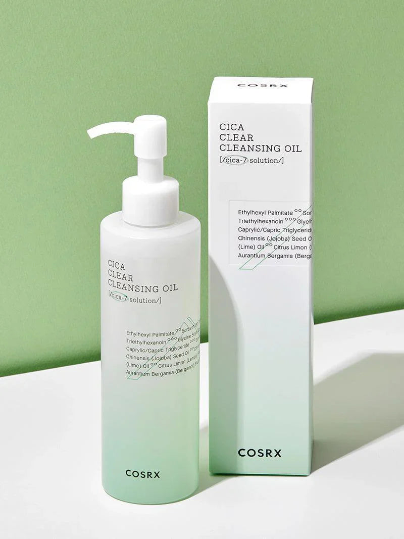 Pure Fit Cica Clear Cleansing Oil - 200ml-CosRX-Noura Skincare