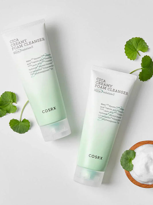 Pure Fit Cica Creamy Foam Cleanser - 150ml-CosRX-Noura Skincare