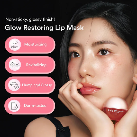 PDRN Collagen Lip Mask Glazed Jelly-Abib-Noura Skincare
