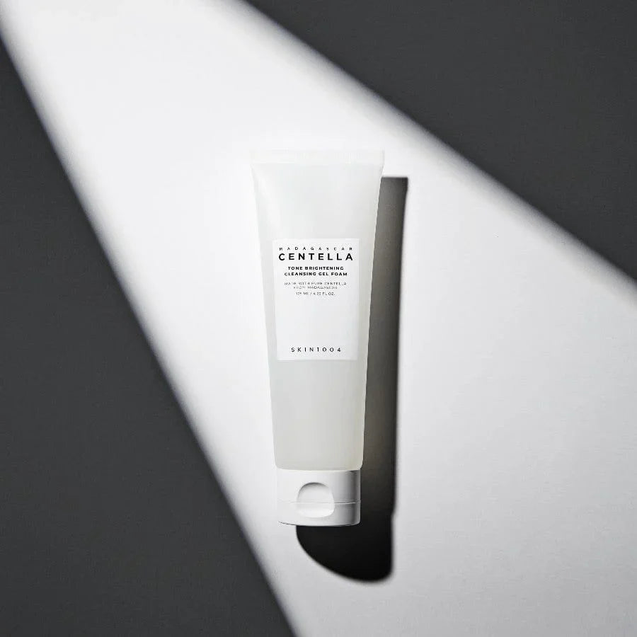 Madagascar Centella Tone Brightening Cleansing Gel Foam - 125ml-SKIN1004-Noura Skincare