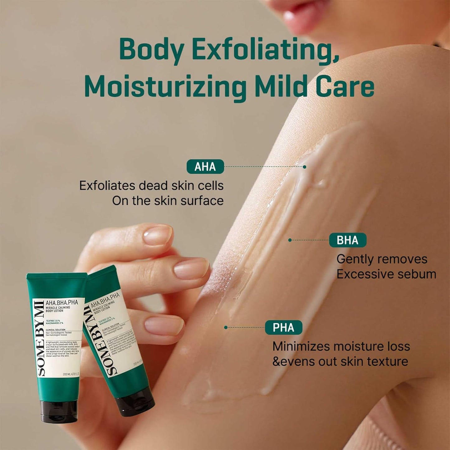 AHA BHA PHA Miracle Calming Body Lotion - 200ml