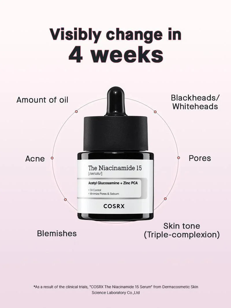 The Niacinamide 15 Serum - 20ml-CosRX-Noura Skincare