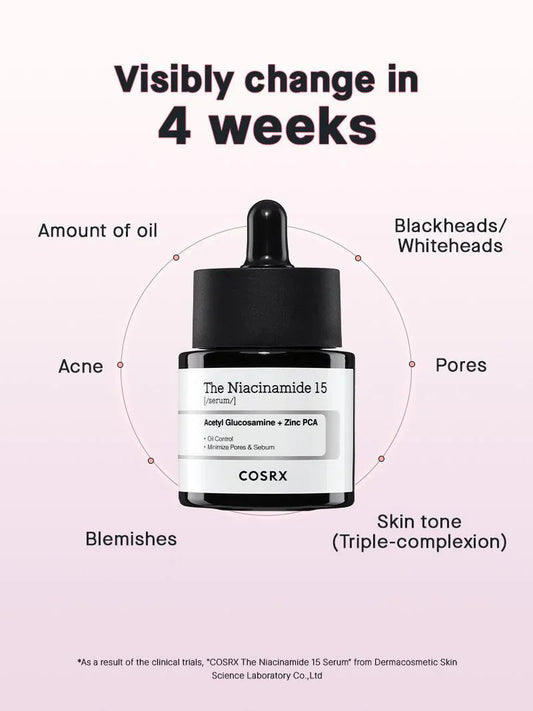 The Niacinamide 15 Serum - 20ml-CosRX-Noura Skincare