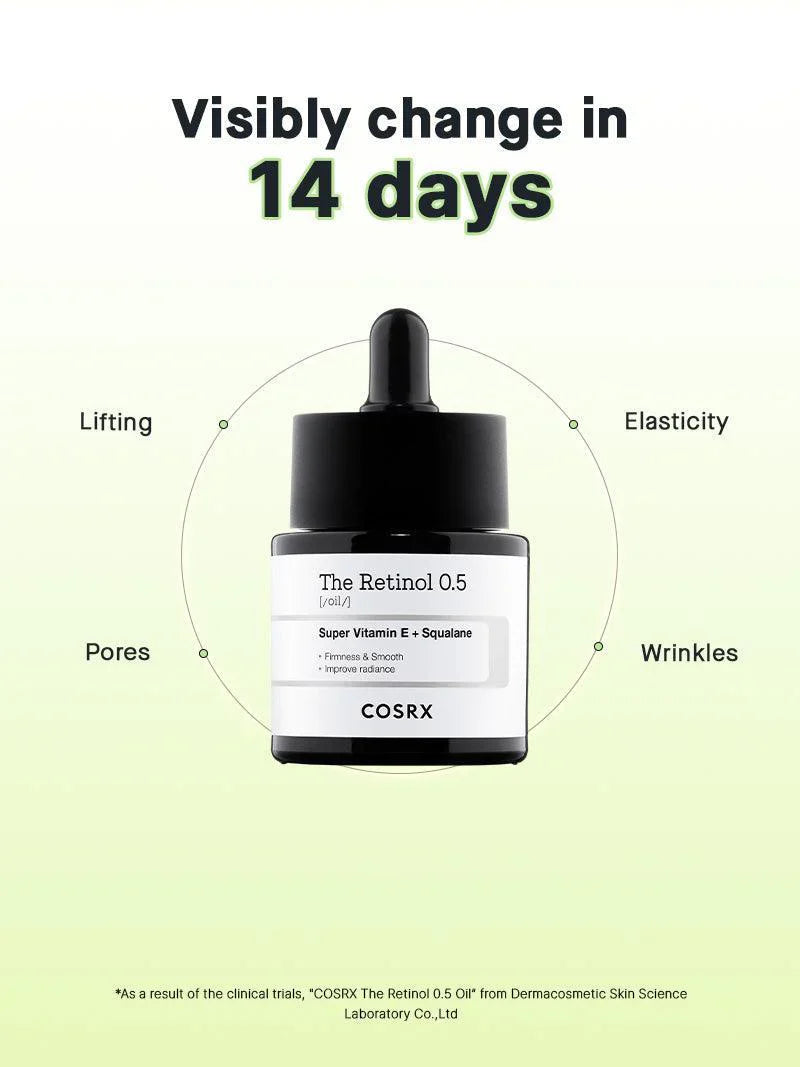 The Retinol 0.5 Oil - 20ml-CosRX-Noura Skincare