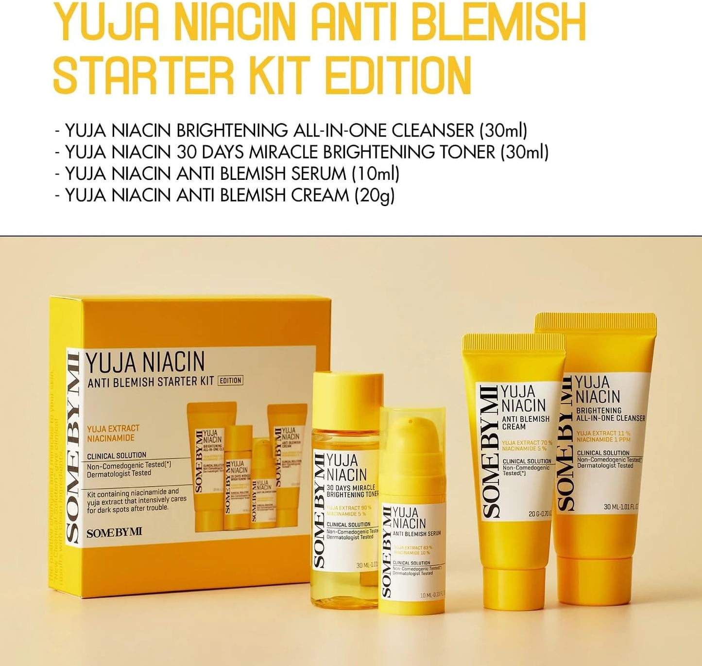 Yuja Niacin Anti Blemish Starter Kit